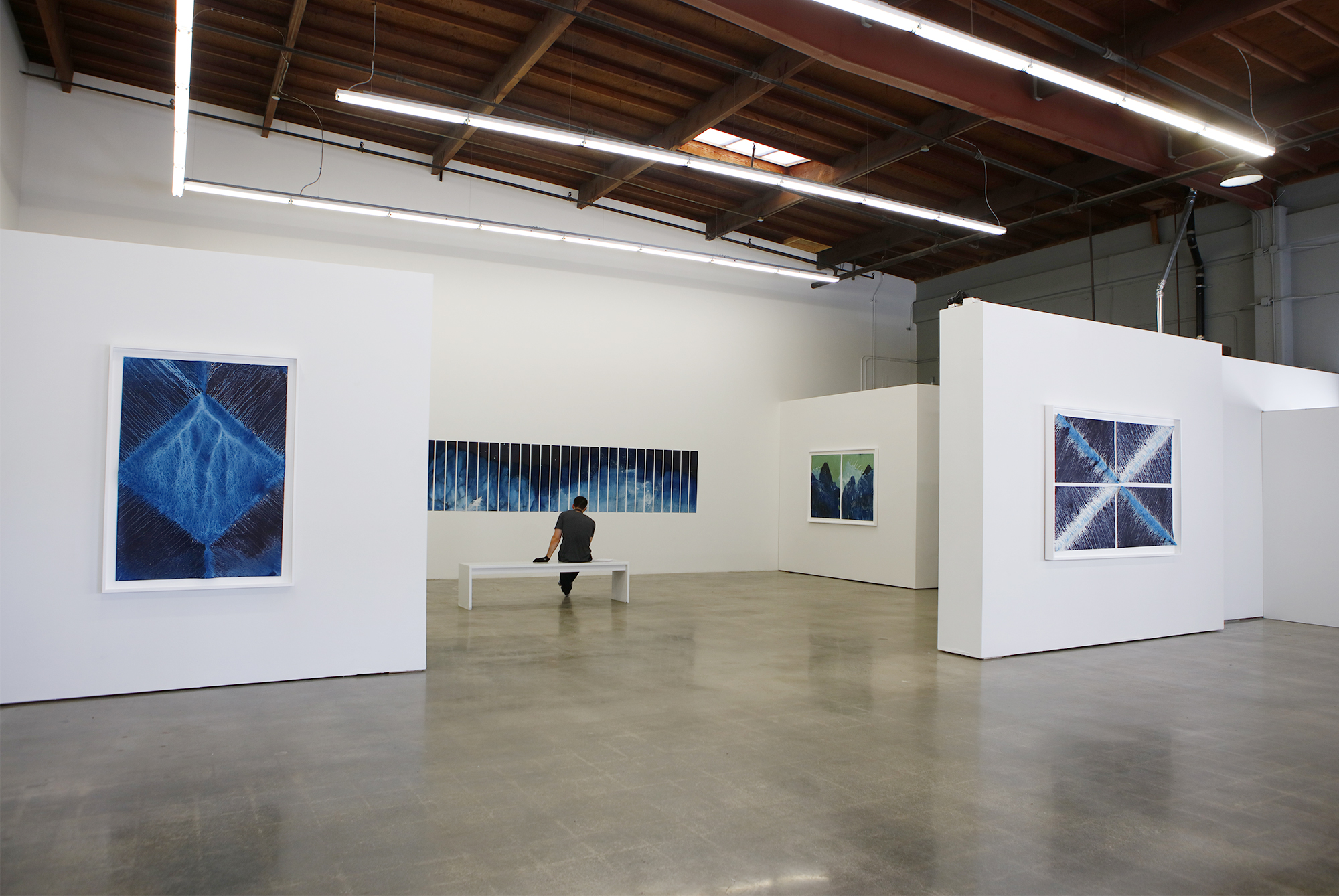 Tidal Chart in my solo exhibition Imprint, San Francisco, CA